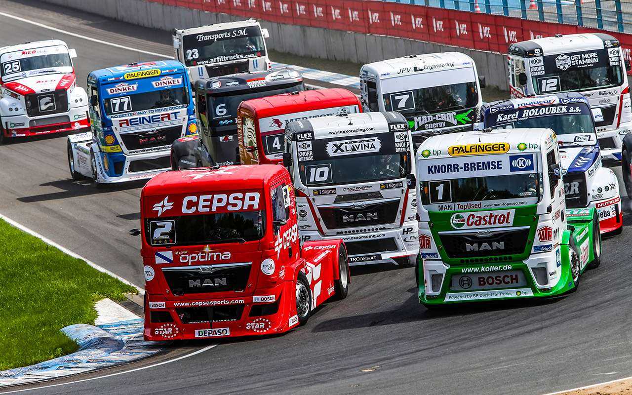 Трак-триал — популярные в свое время соревнования по преодолению препятствий на грузовиках