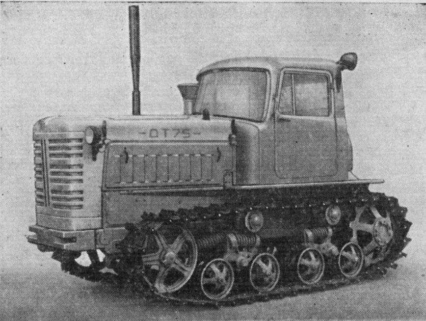 Первый серийный советский артиллерийский тягач – трактор стз-3