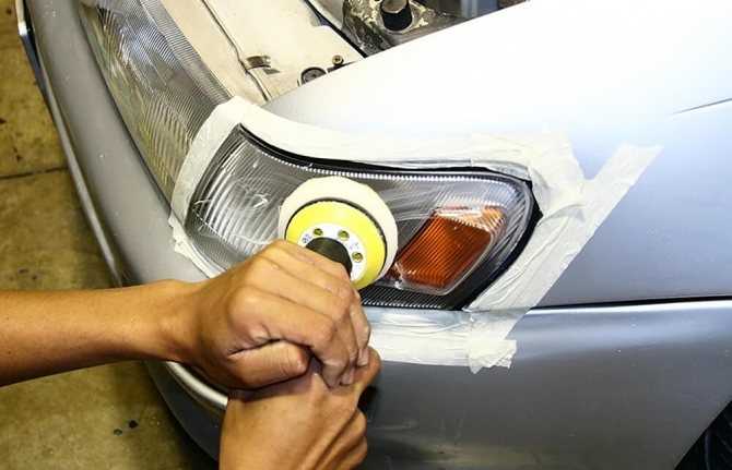 Секреты опытных автослесарей, как убрать желтизну с фар автомобиля своими руками
