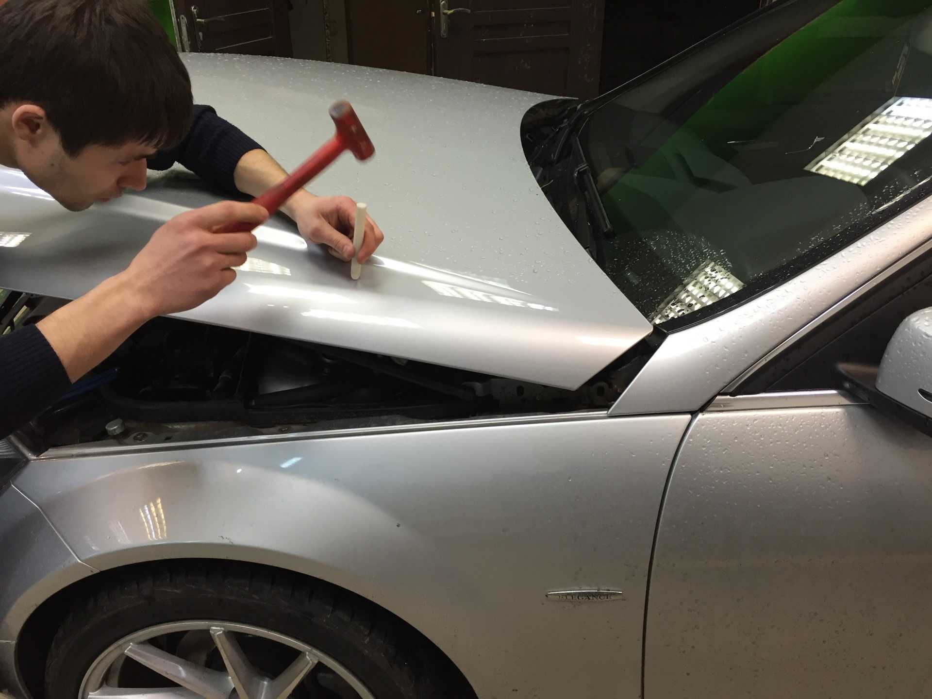 Как рихтовать автомобиль – технология применения основных способов для ремонта кузова в гаражных условиях
