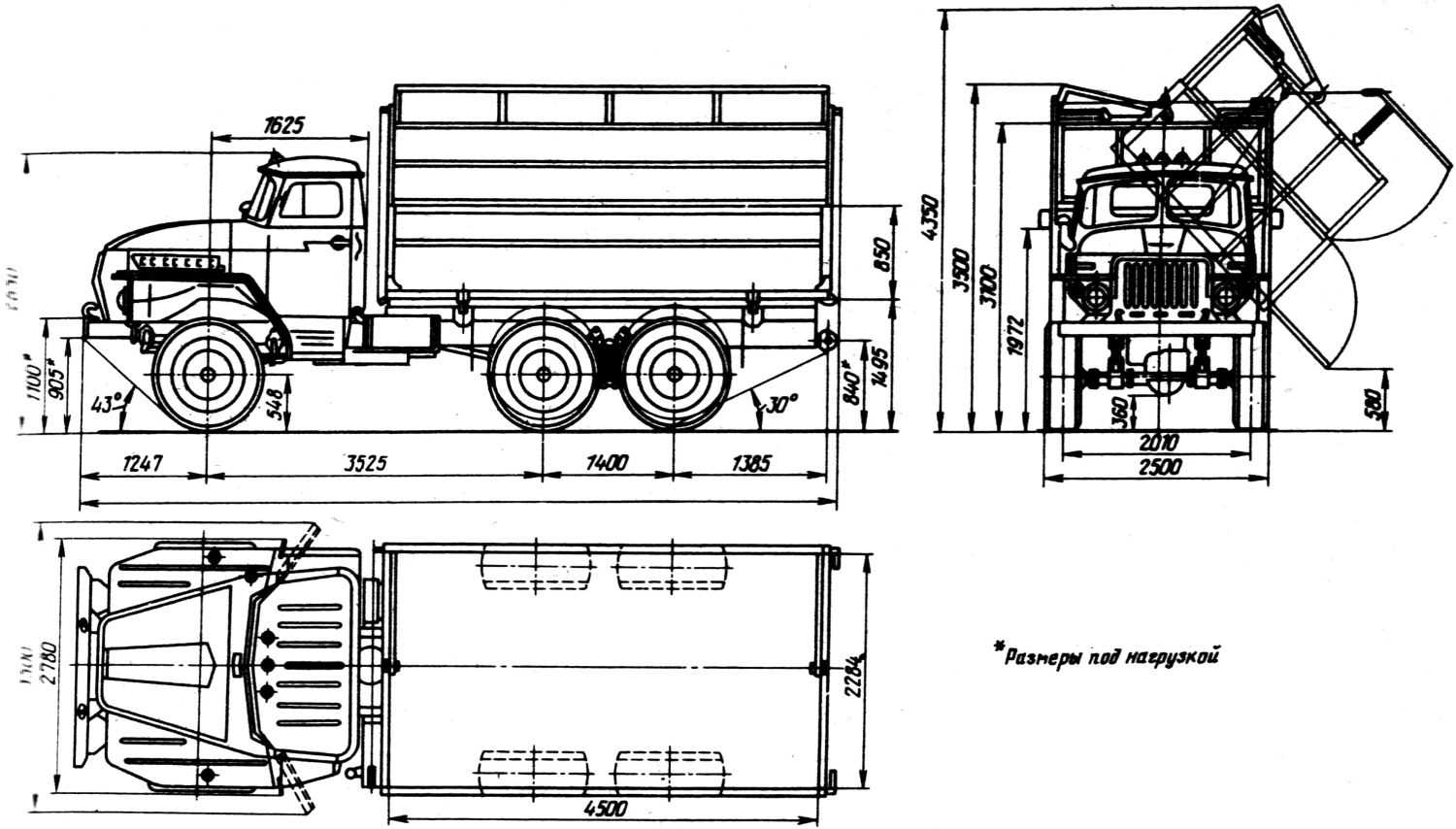 Урал-5557: обзор, фото, характеристики модификации
