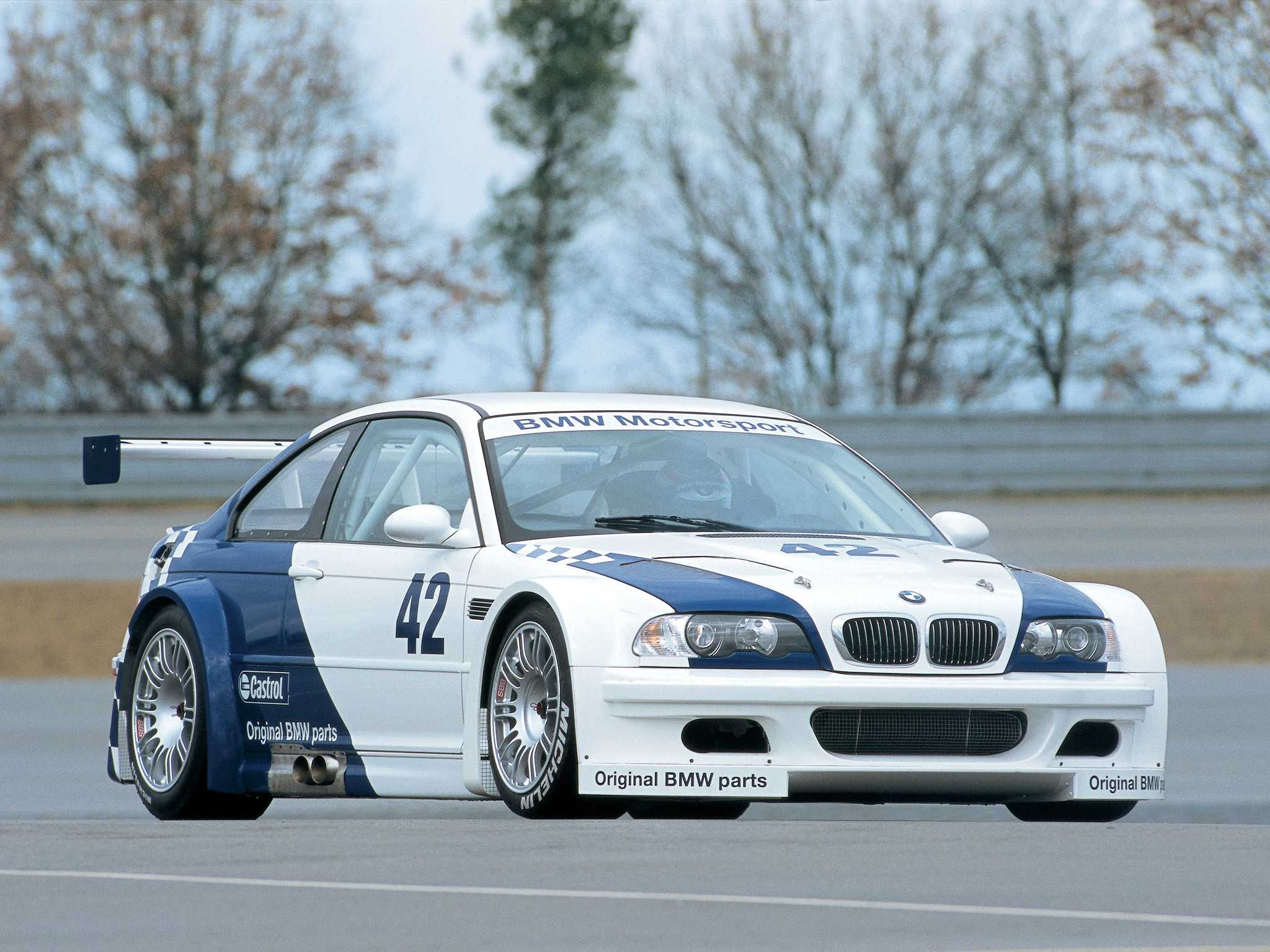 BMW m3 GTR Silver