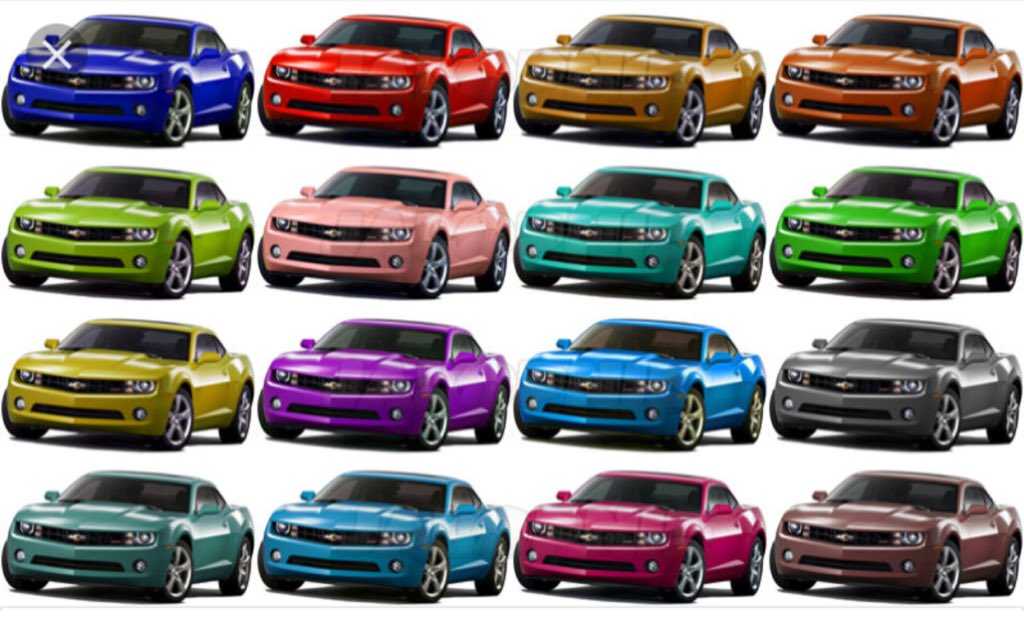 Цвет авто по фото онлайн