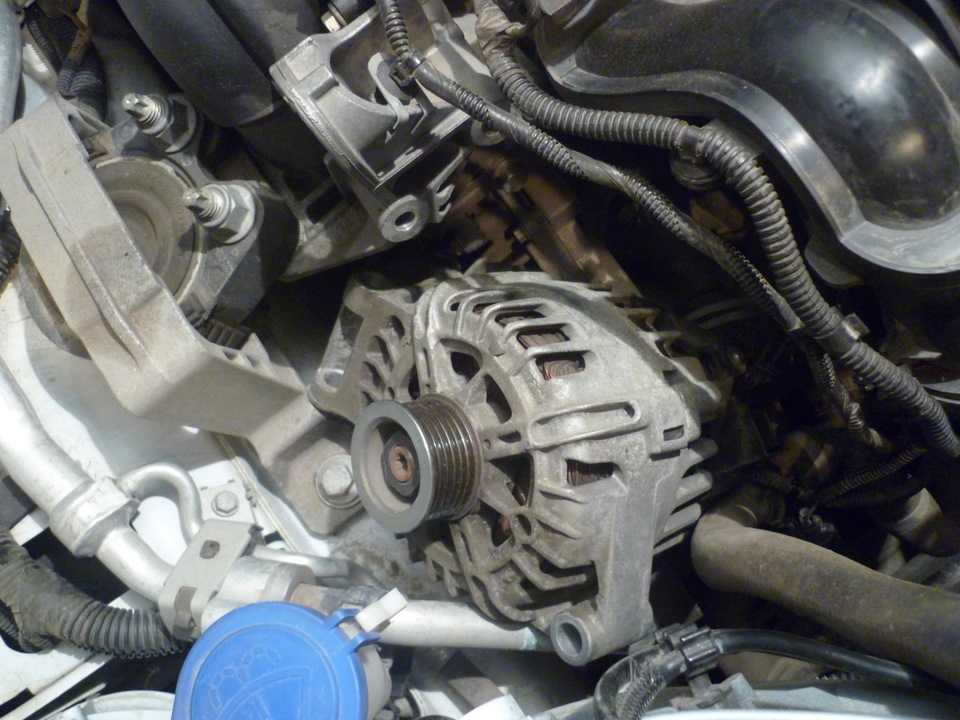 Как снять генератор на форд фокус 2 двигатель 2 литра