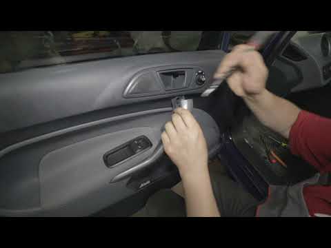 Как снять обшивку двери форд фиеста? правильный демонтаж дверных карт фиеста