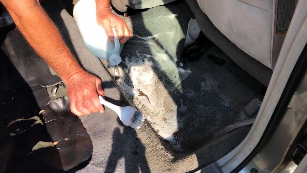 Как почистить ковролин в автомобиле? « бнк