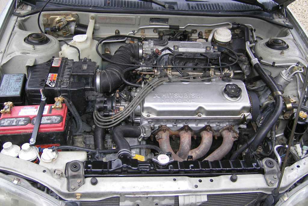 О восьмом поколении двигателей mitsubishi lancer (1995 — 2003)