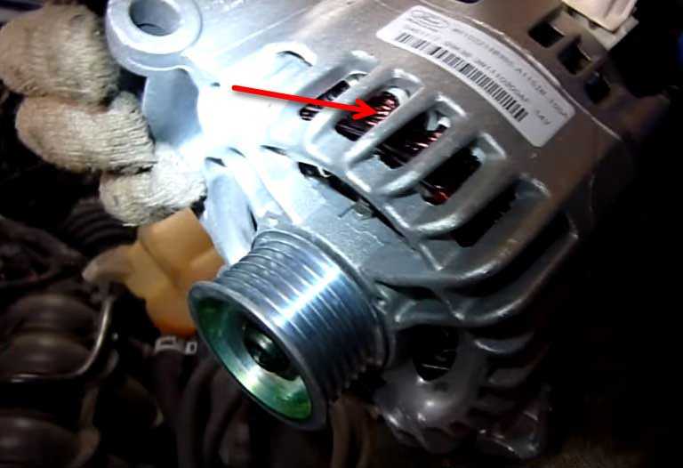 Замена генератора на форд фокус 2 1.6/1.8/2.0, замена щеточного узла, фото, видео