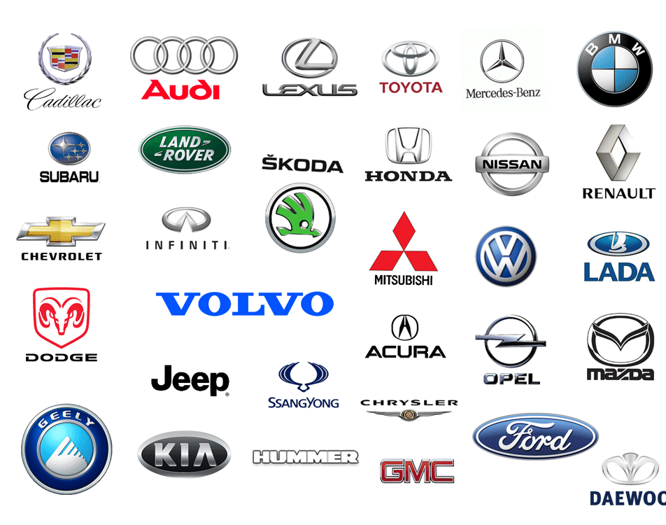 Логотип автомобилей с названиями фото на русском