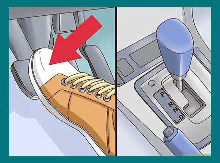 Как правильное затормозить двигателем на коробке автомате