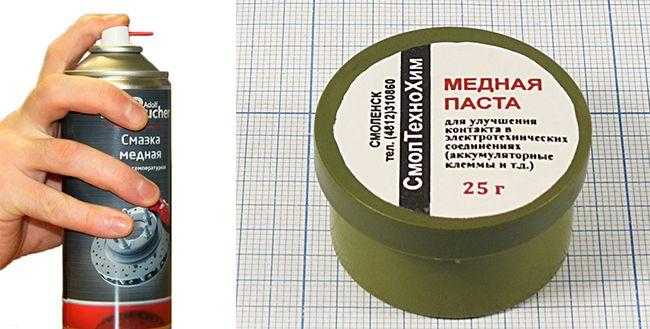 Медная смазка применение в автомобиле колесные болты. медная смазка – характеристики, применение, преимущества