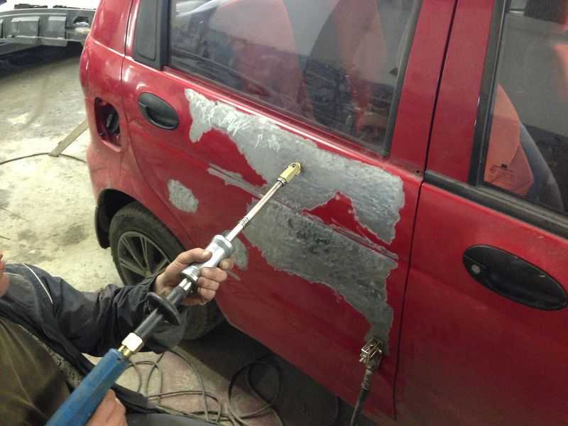 Изготовление обратного молотка и кузовной ремонт автомобиля своими руками